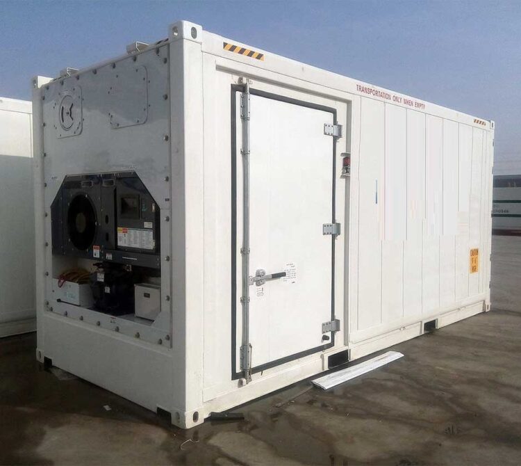 Dual Temperature Refrigerated Container | shipping container