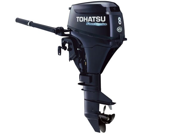2017 Tohatsu 8 HP MFS8BL Outboard Motor