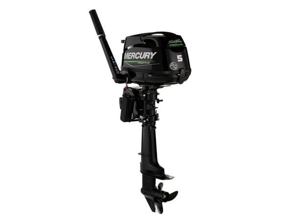 2020 Mercury 5 HP 5MLHA-LPG Sail Power Propane Outboard Motor