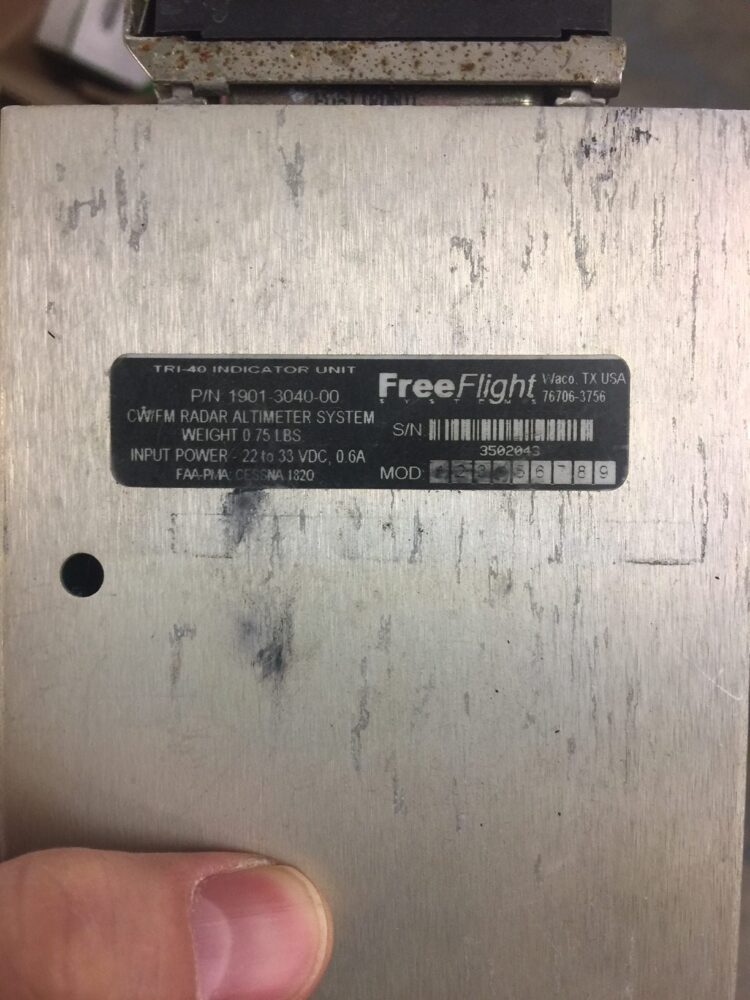 Free Flight Radar Altimeter TRA-3500 - Image 4