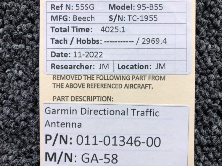 Garmin GA-58 Directional Traffic Antenna - Image 7
