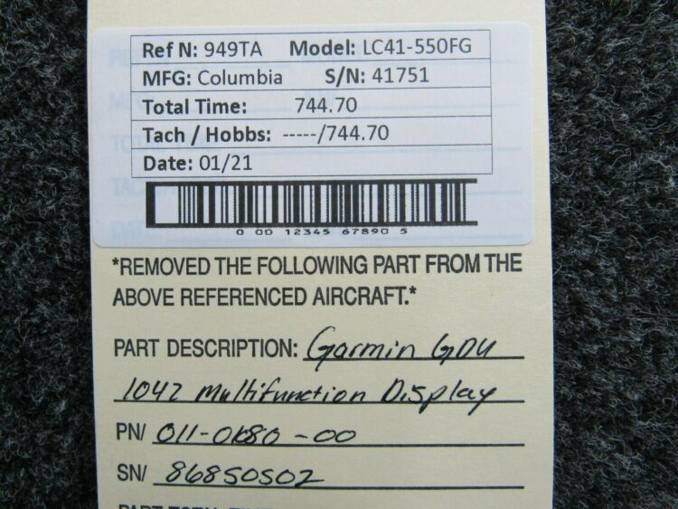 Garmin GDU-1042 Multifunction Display with Data Cards(14-28V) - Image 9