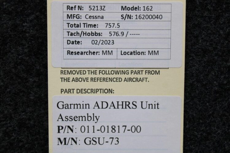 Garmin GSU-73 ADAHRS Unit Assembly - Image 7