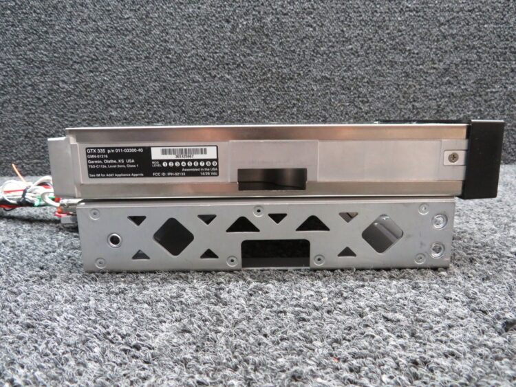 Garmin GTX-335 ADS-b Out Transponder w Tray and Encoder (14 or 28V) - Image 4