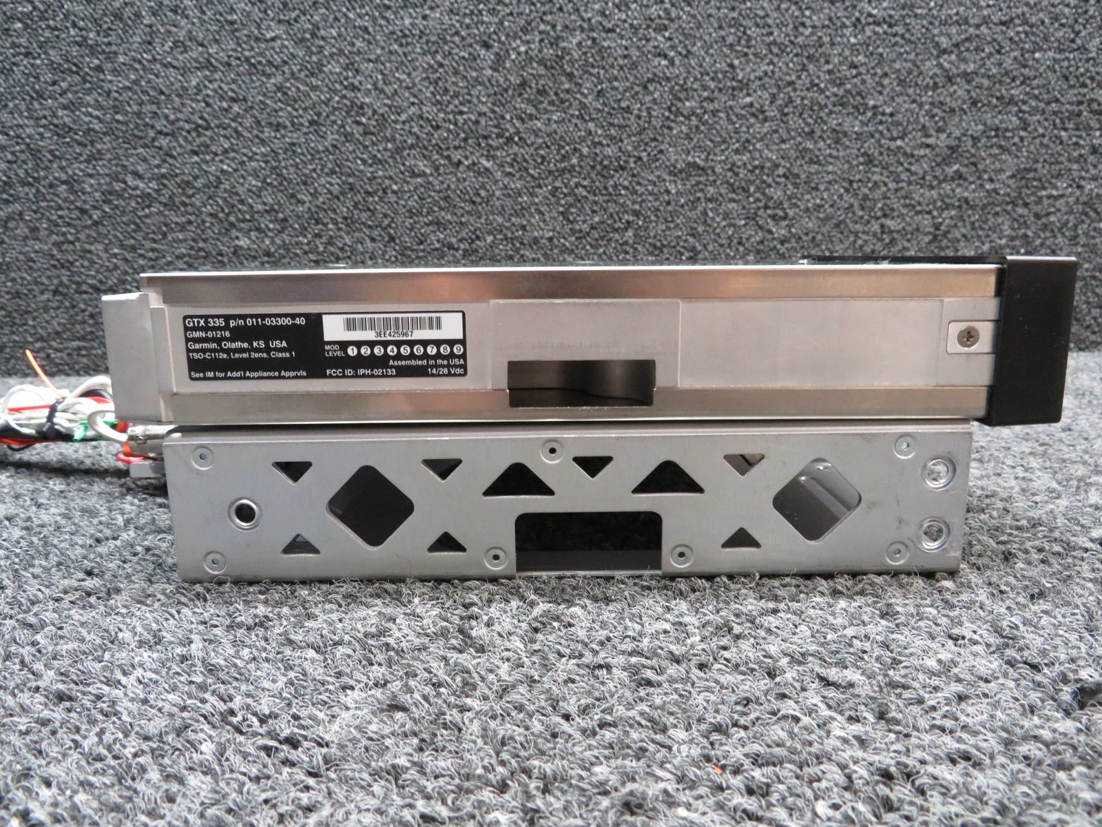 Garmin GTX-335 ADS-b Out Transponder w Tray and Encoder (14 or 28V) - Image 4