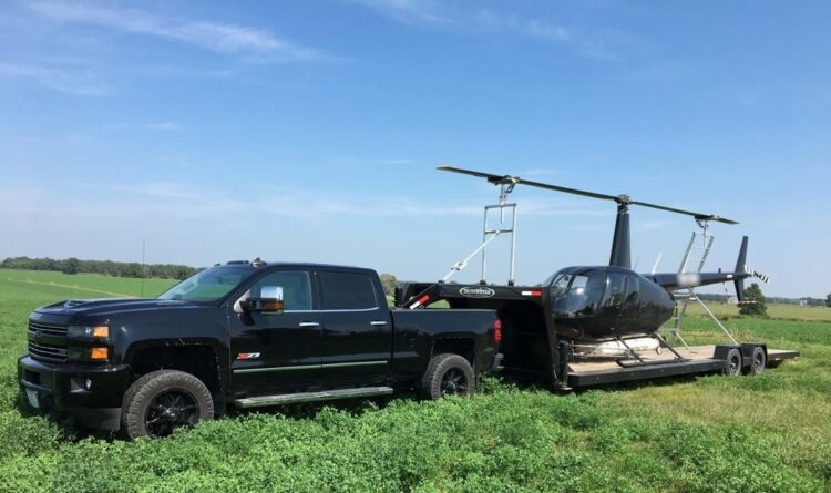 Helicopter Trailer For R22/R44/R66/Bell206/Bell505 - Image 6